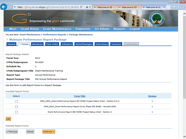 Screen image of this step