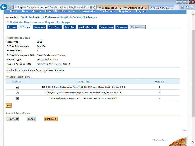 Screen image of this step