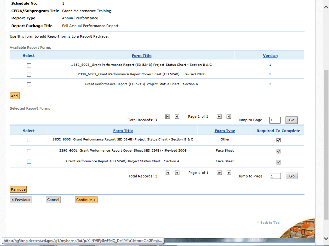 Screen image of this step