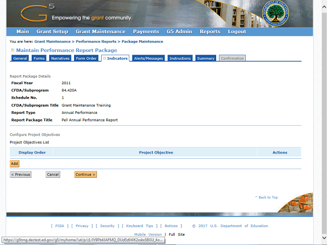 Screen image of this step