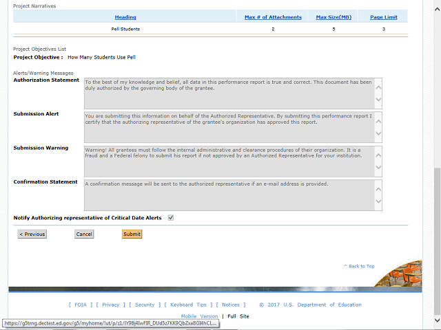Screen image of this step