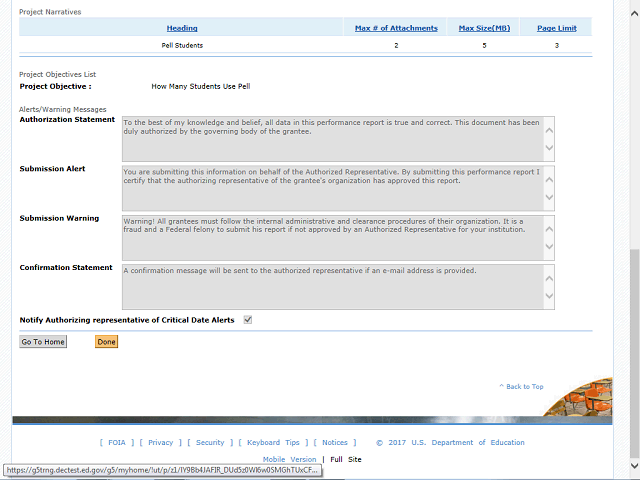 Screen image of this step