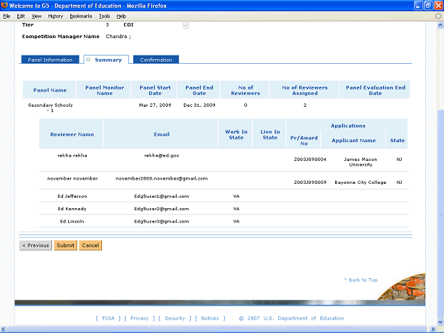 Screen image of this step