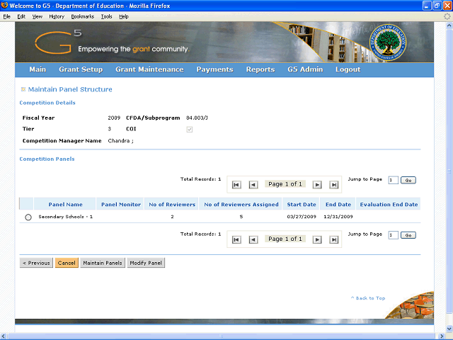 Screen image of this step