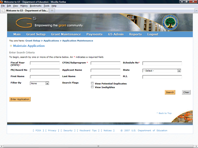 Screen image of this step