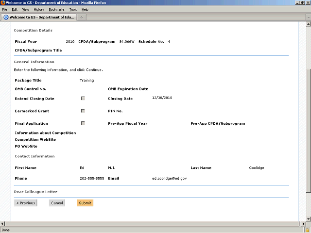 Screen image of this step
