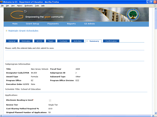 Screen image of this step