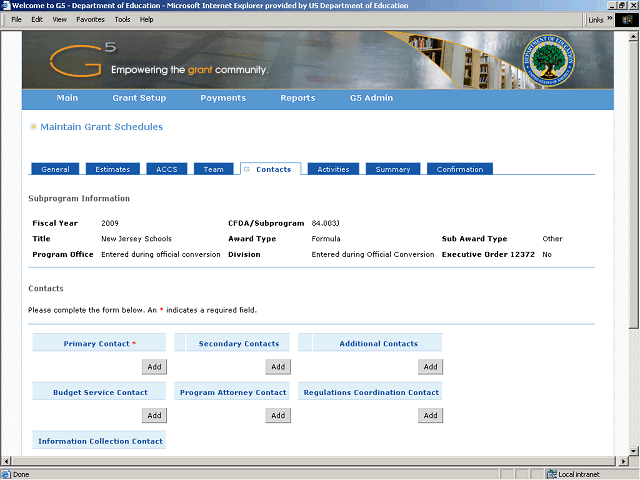 Screen image of this step
