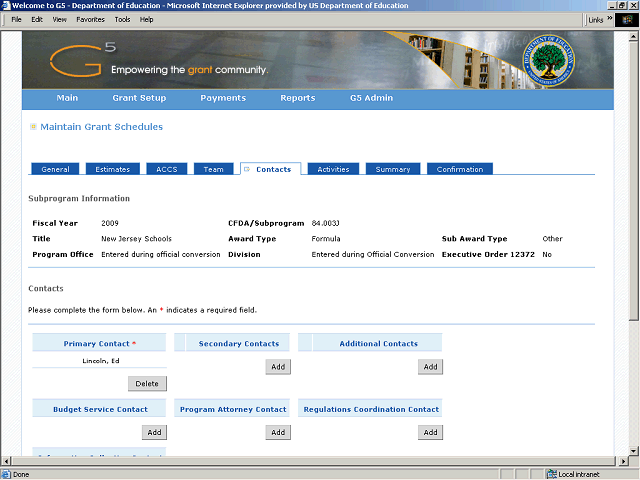 Screen image of this step