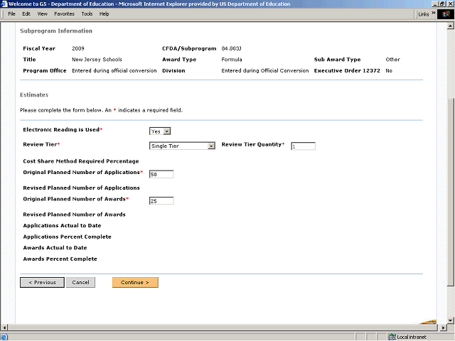 Screen image of this step