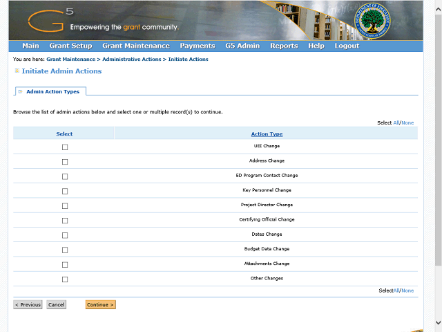 Screen image of this step