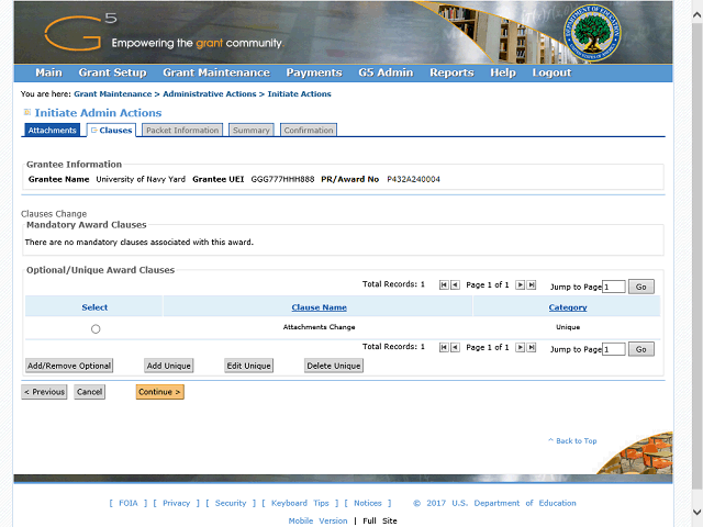Screen image of this step