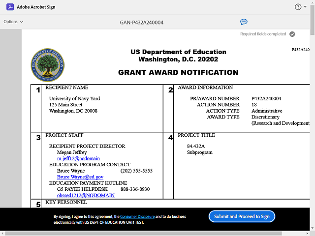 Screen image of this step