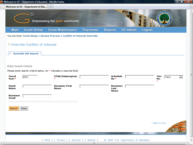 Screen image of this step