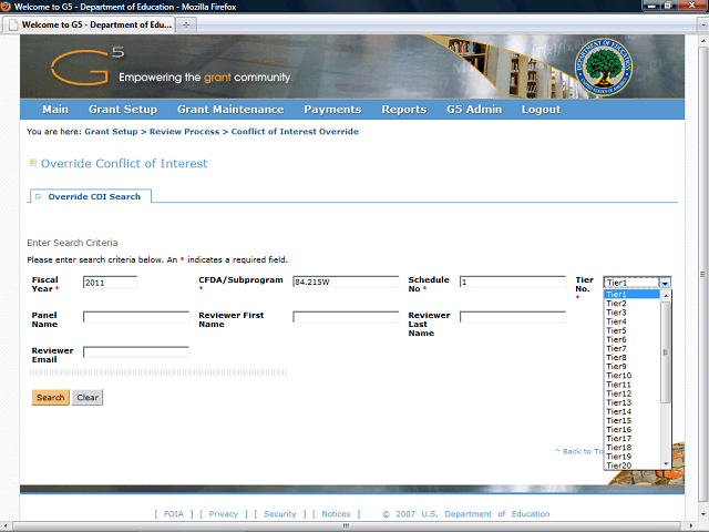 Screen image of this step