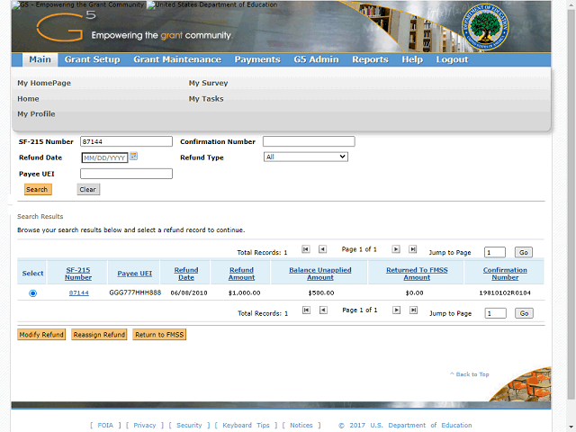 Screen image of this step
