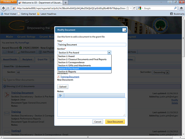 Screen image of this step