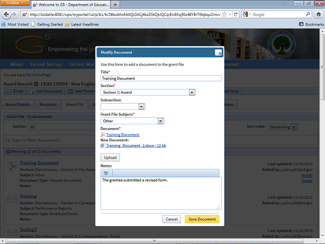 Screen image of this step