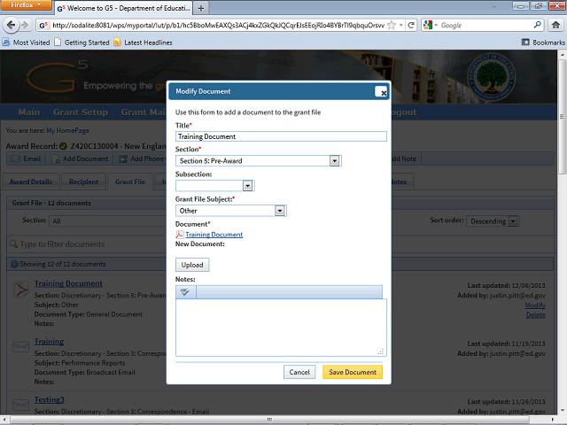 Screen image of this step