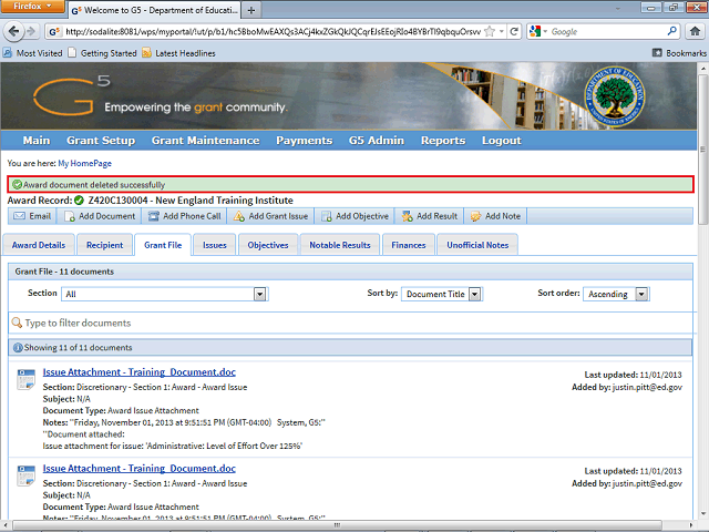 Screen image of this step