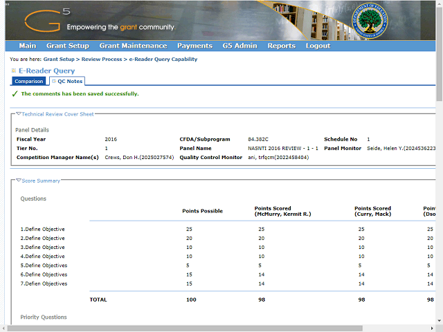 Screen image of this step