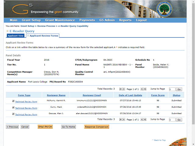 Screen image of this step