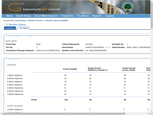 Screen image of this step