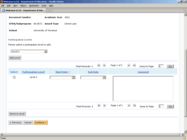 Screen image of this step