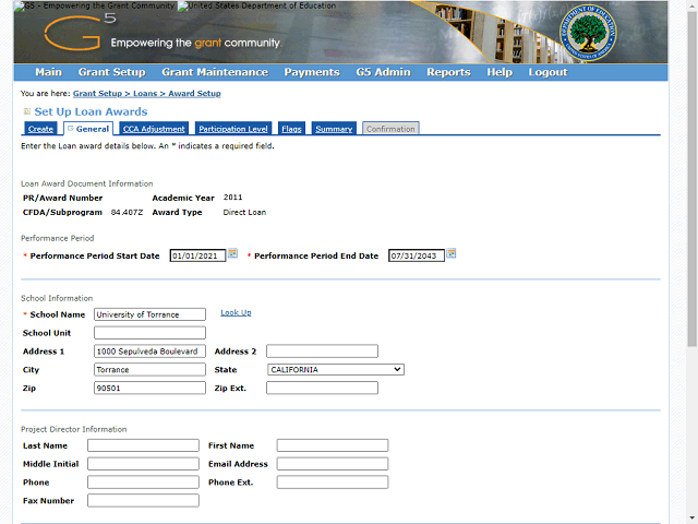 Screen image of this step