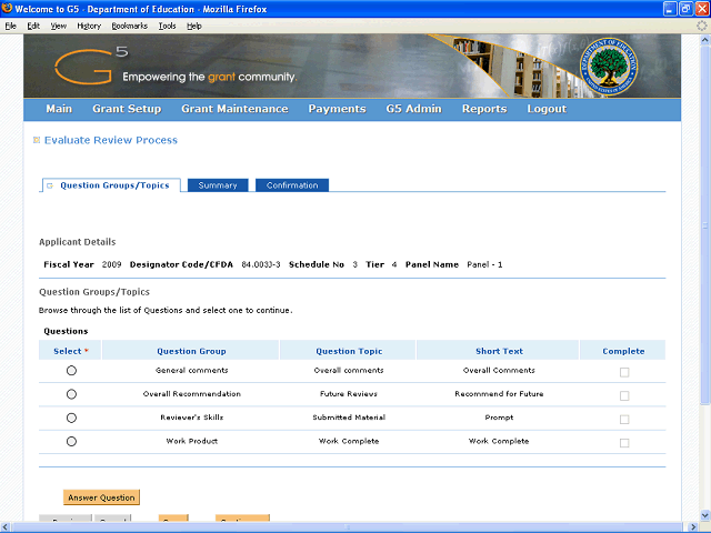 Screen image of this step