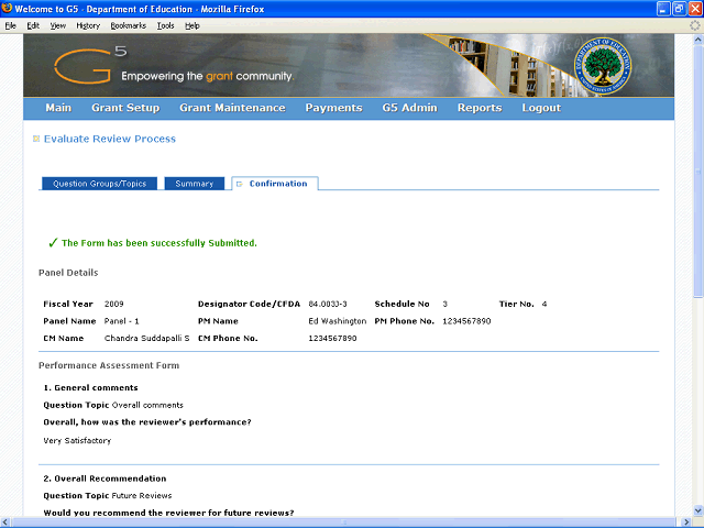 Screen image of this step