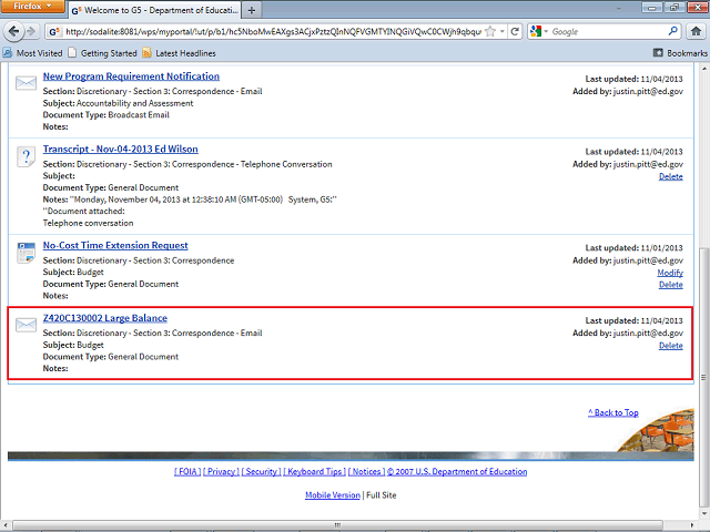 Screen image of this step