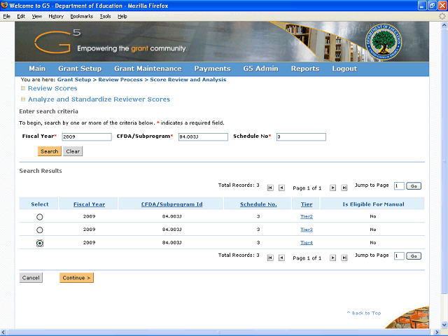Screen image of this step