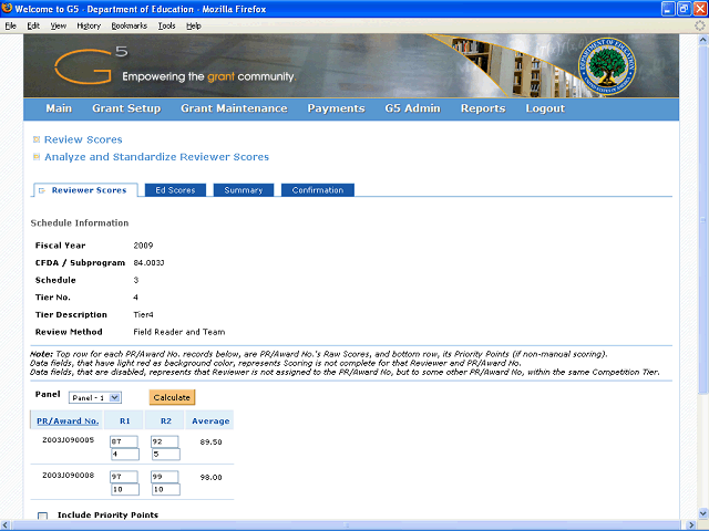 Screen image of this step