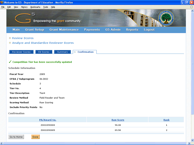 Screen image of this step