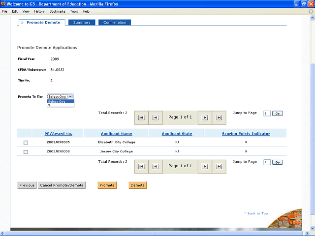 Screen image of this step
