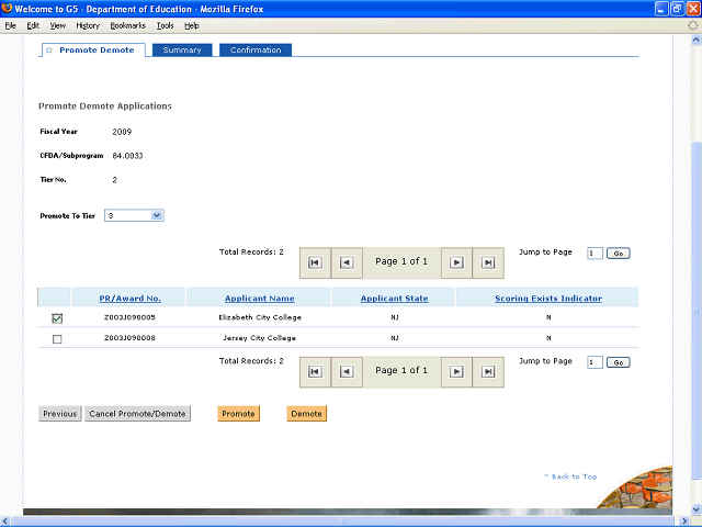 Screen image of this step