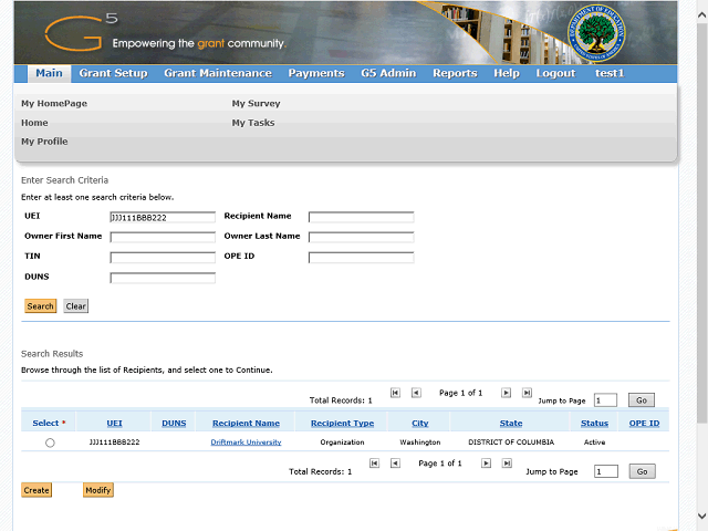 Screen image of this step