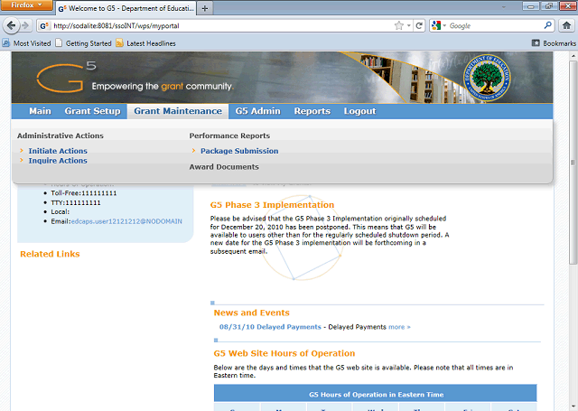 Screen image of this step