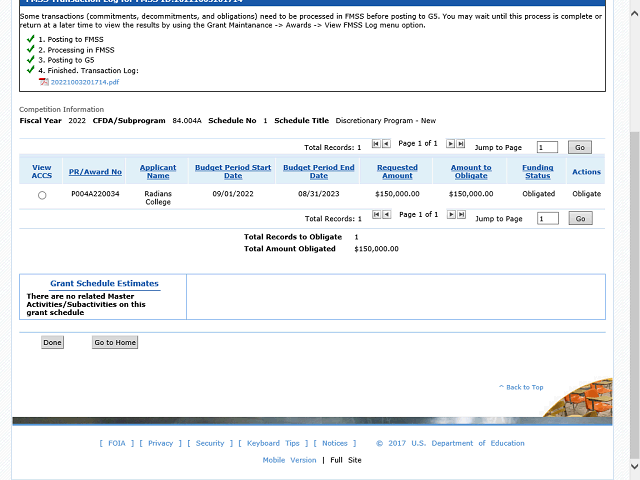 Screen image of this step