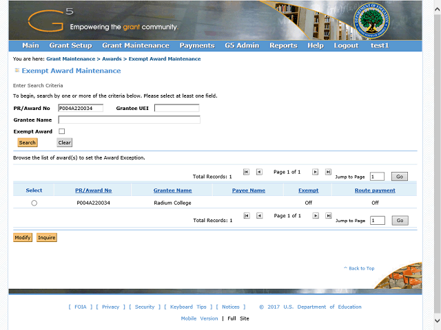 Screen image of this step