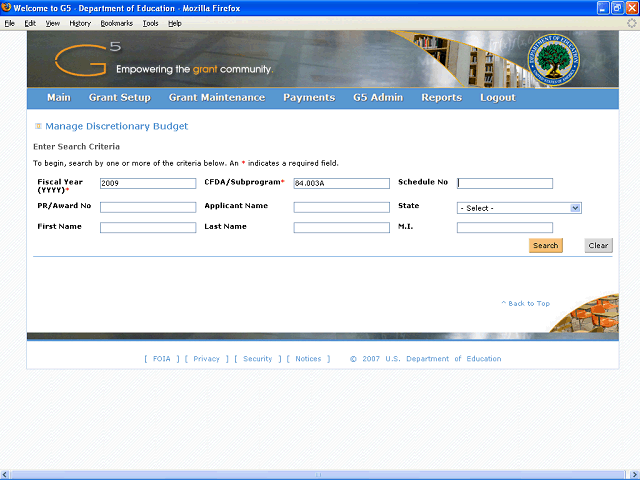 Screen image of this step