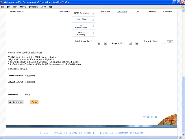Screen image of this step