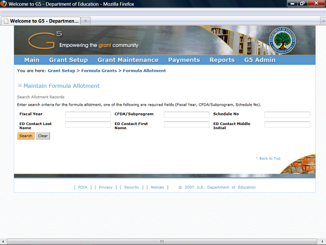 Screen image of this step