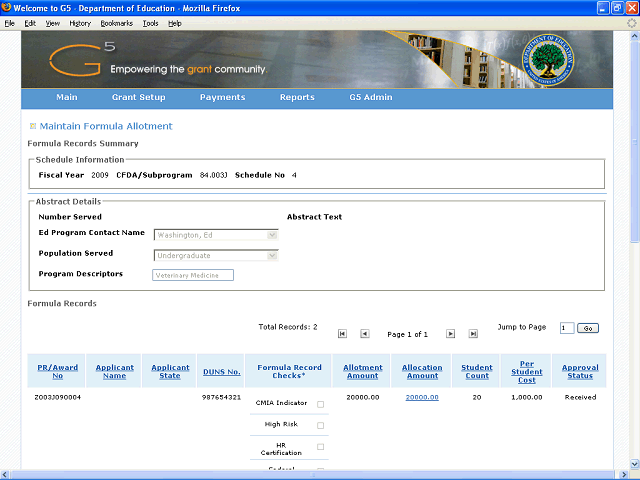 Screen image of this step