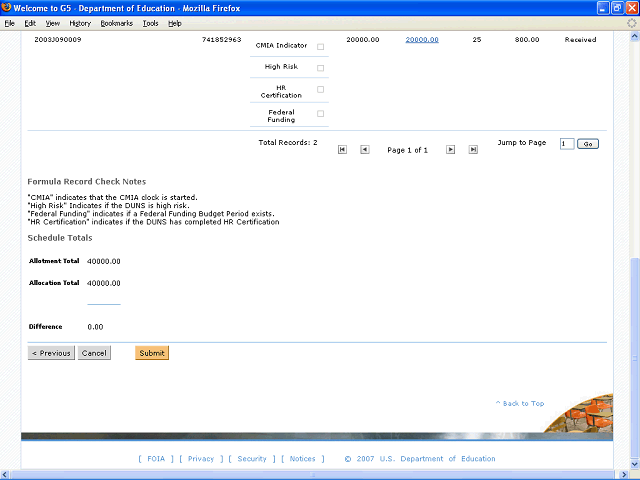 Screen image of this step