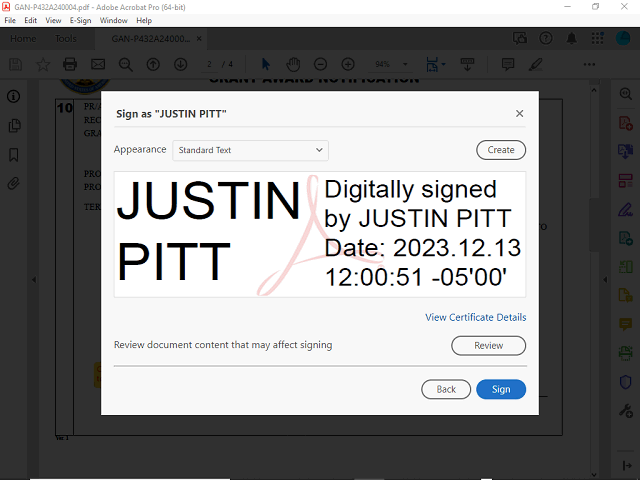 Screen image of this step