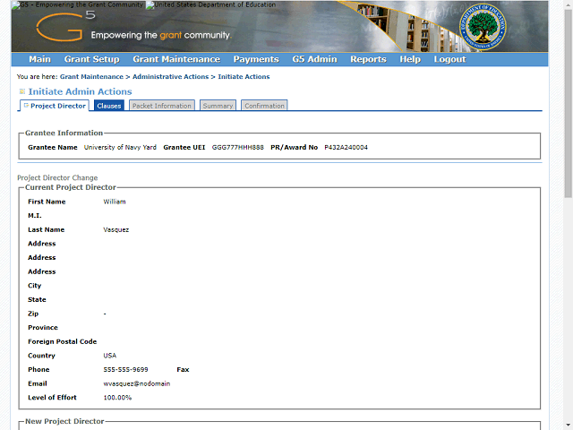 Screen image of this step