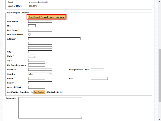 Screen image of this step