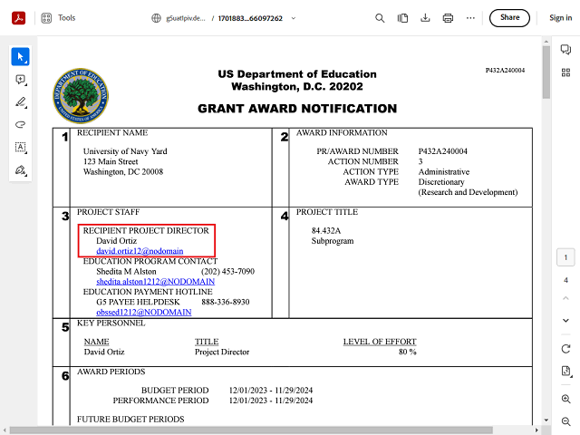 Screen image of this step
